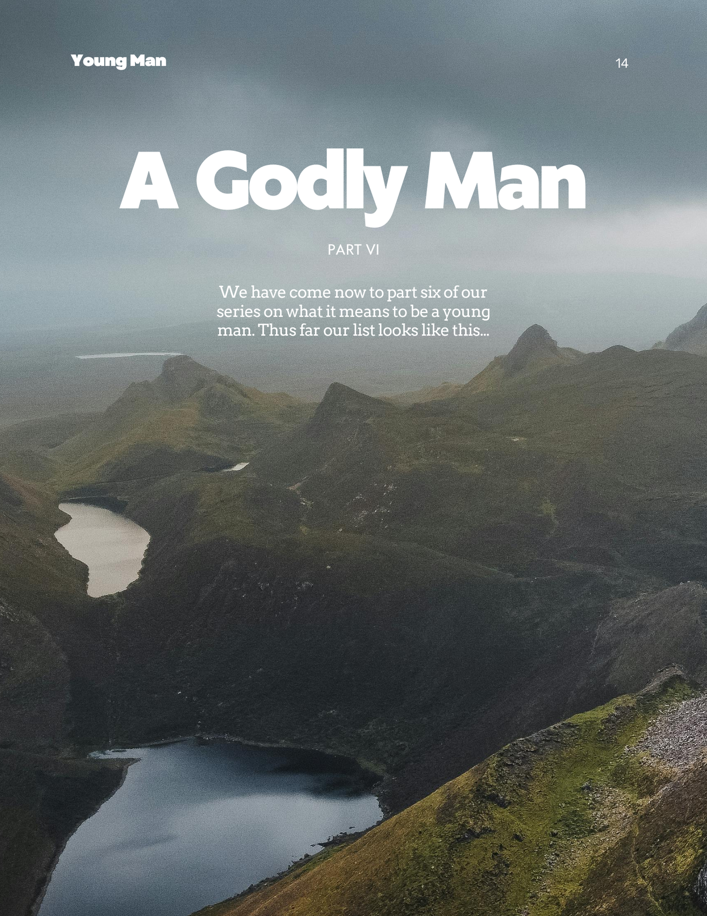Young Man Magazine Issue 06 | Christian Boy’s Magazine | Print Edition