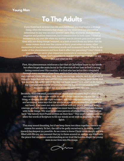Young Man Magazine Issue 07 | Christian Boy’s Magazine | Print Edition